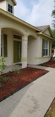 An entrance way ready for guests!