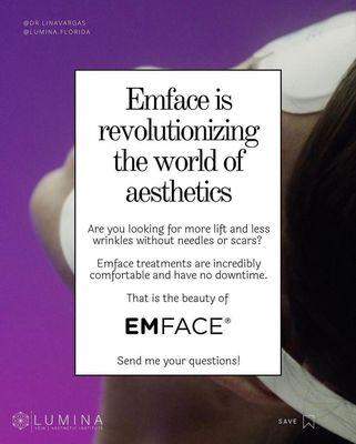 The Emface is the best non-surgical face lifting treatment available.