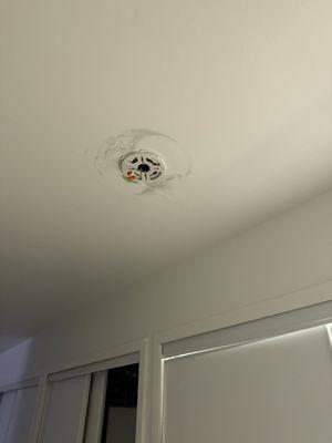 Leaking ceiling