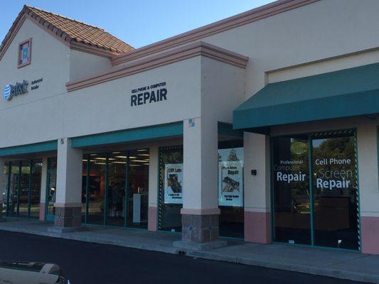 CSR Cell Phone, Computer, & Tablet Repair. In the WallMart shopping Center next to AT&T