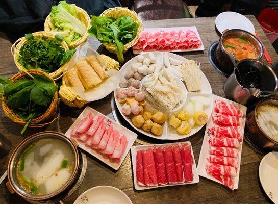 Hot pot spread