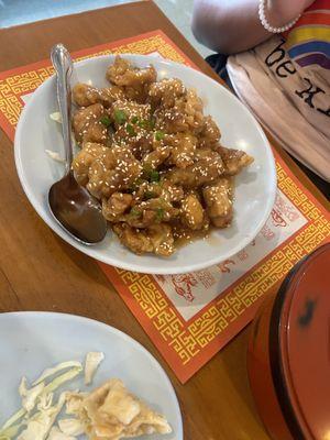 Sesame chicken