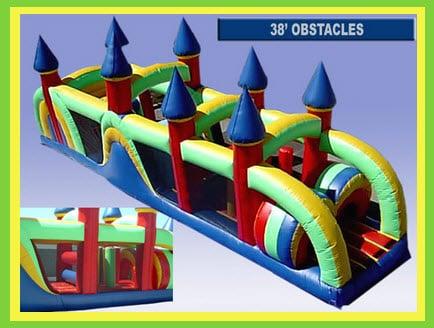 38' Obstacle Course Inflatable