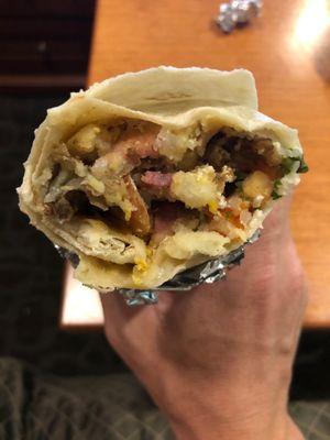 Breakfast burrito