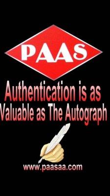 P.A.A.S.-- The Truth in Autograph Authentication