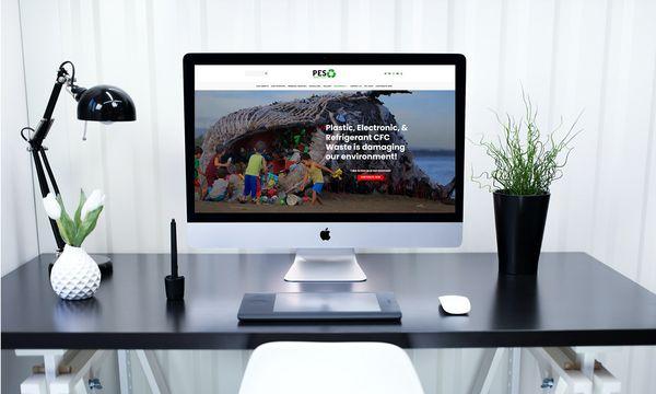 This is a website we created for a plastic reclamation company. https://pes.earth/