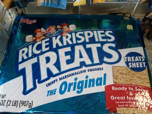 A 2 pound Rice Krispies Treat ~ Wow