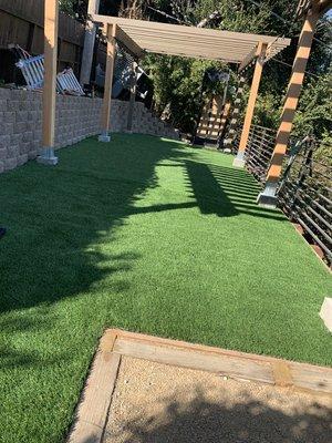 Laid AstroTurf recently installed, recommend it highly if your thinking of having it installed.