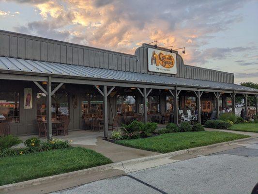 Cracker Barrel at 6:15am