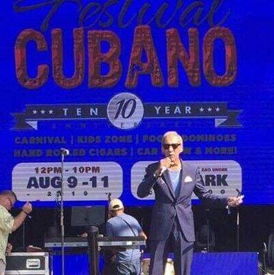 Miguel MC 2019 Cuban Fest Chicago.