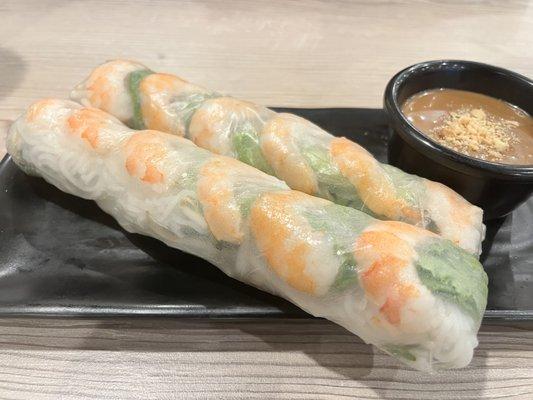 Springrolls (2 shrimp only rolls)