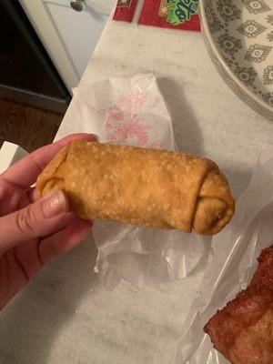 Pork egg roll