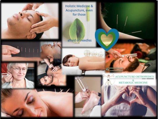 Holistic Medicine & Acupuncture, even for those afraid of needles.
 
 EastWestOneCenter.com
 
 Acupuncture Orthopedics & Metabolic Medicine