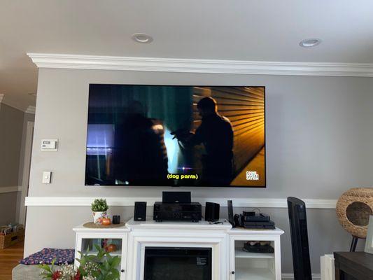 TV Mounted