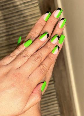 Shego inspired nails