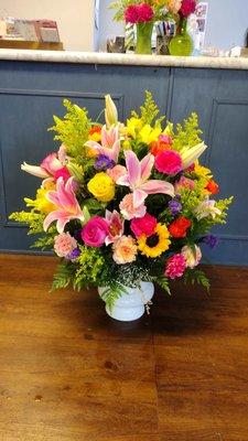 Spring, Colorful, Designer's Choice Arrangment