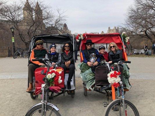 Central Park Pedicab Airline