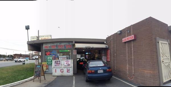 Don't let the small exterior fool you, this store is packed with every imaginable convenience store treat & libation.