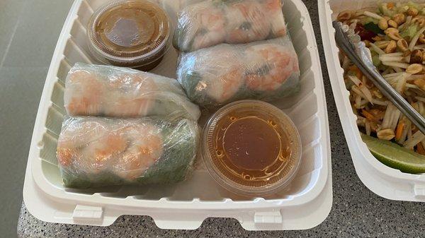 Spring roll (shrimp)