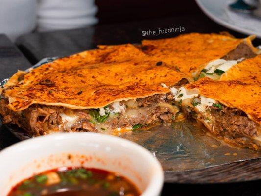 Birria Pizza