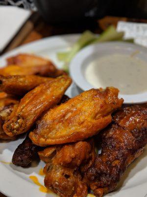 The best wings in Simi... Crispy crunchy buffalo chicken thank you