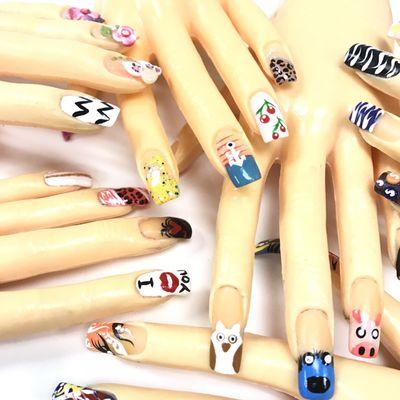 All the nail art options!