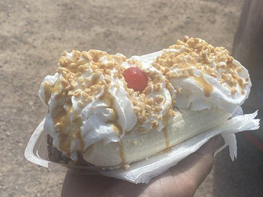 Banana split, my favorite!