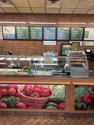 Subway order stand