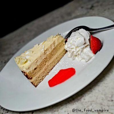 Owners mothers' recipe, lemon cake! This cake belonged to a local regular who kindly offered up his cake for a photo shoot!