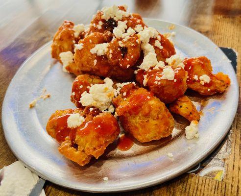 buffalo cauliflower with feta