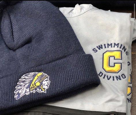 Copley swim and dive spirit wear