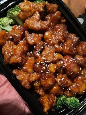 Sesame chicken