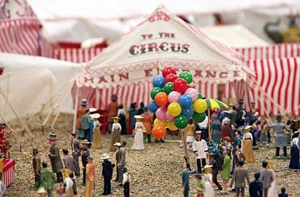 Hagenbeck-Wallace Circus Diorama