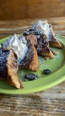 Cookies & cream French toast