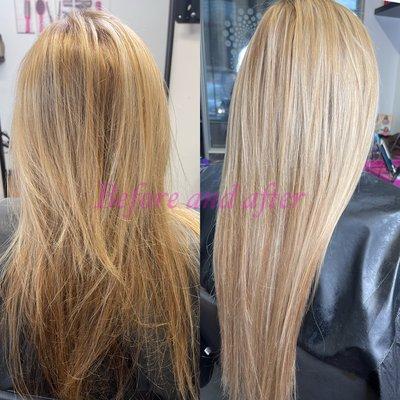 Blonding and extensions