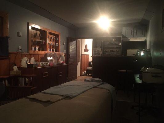 A view of our treatment room