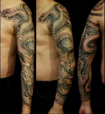 Dragon sleeve by Ray Jerez