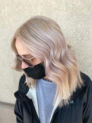 Bleach and tone