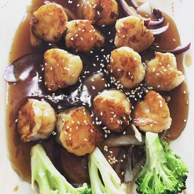 Scallop Teriyaki