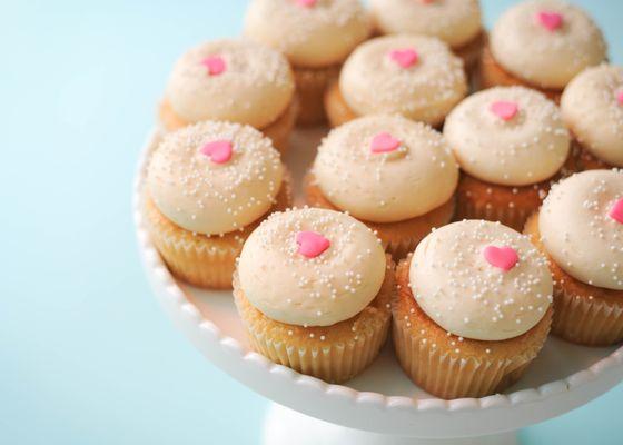 Salted caramel cupcakes