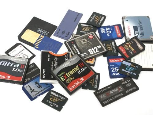 Recover data from Memmor cards