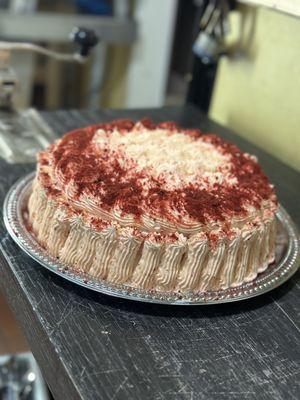 Homemade Red Velvet Cake