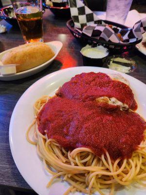 Chicken parmigian