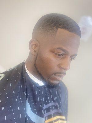 Wave length mid skin fade