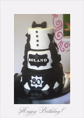 80th BirthdayCake