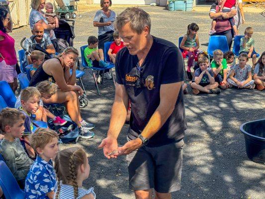 Hands-on lessons continue during special events and free days - visit mynaturelab.org for more information!