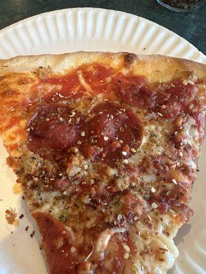 Pepperoni and Sausage Pizza