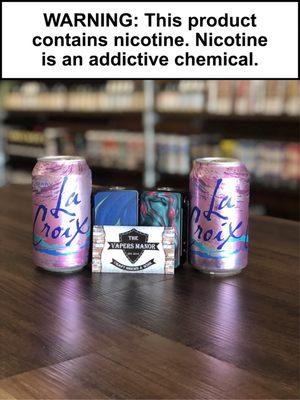 New Colors, New Flavors, at THE VAPERS MANOR. Come see us  #vape #vapor #thevapersmanor #drag2 #voopoo #lacroix #refreshing