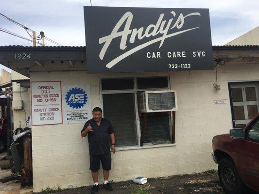 Andy from Andy's Car Care Service