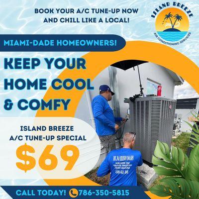 Island Breeze A/C Tune-Up Special!